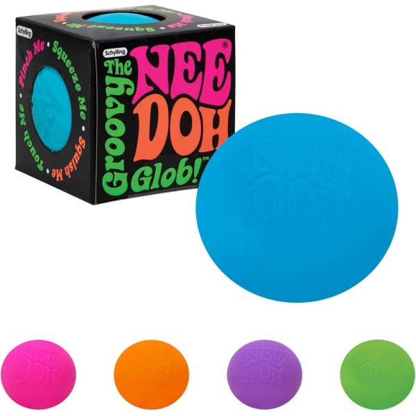NeeDoh Original Sensory Ball - Orange